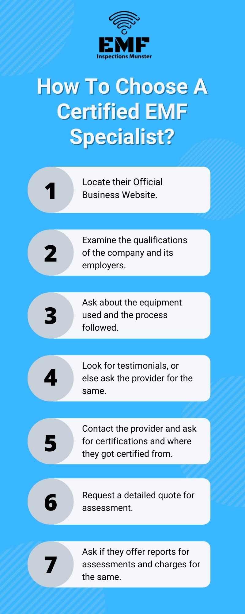 How To Choose A Certified EMF Specialist?